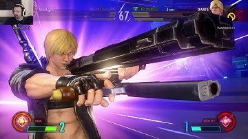 Marvel vs. Capcom Launch MP pt91 - vs. Jedah/Dante