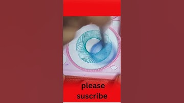 How many rotations did the pen make in total? ?? #Spirograph | Spirograph Art Creations