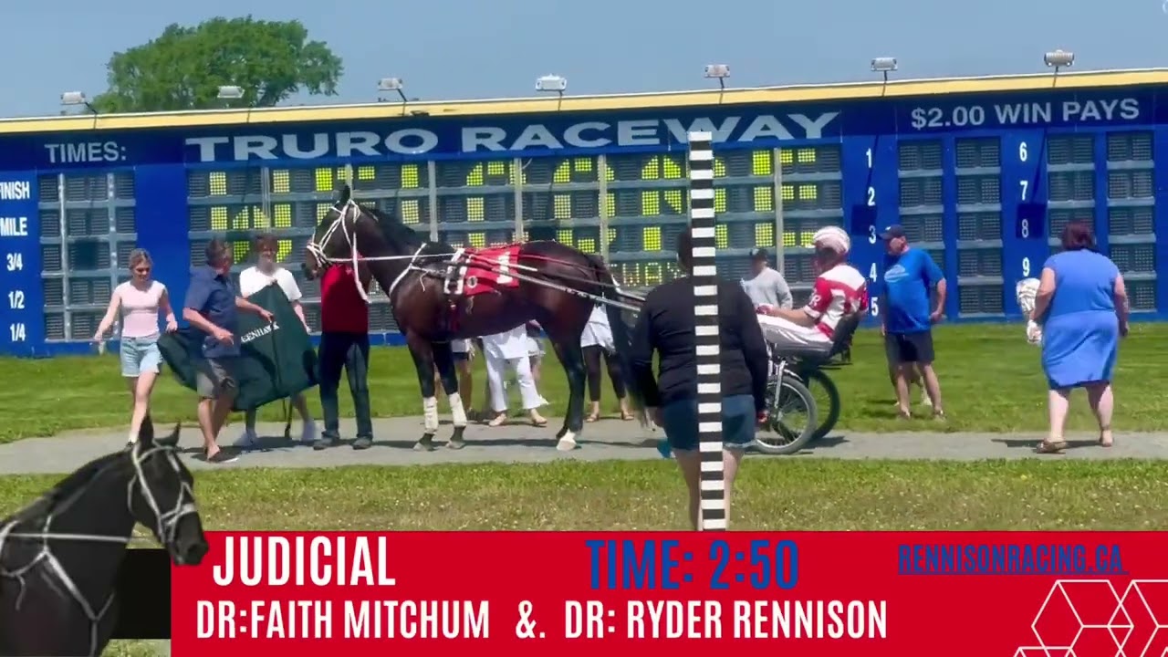 Winners Circle presentation to Dr: Faith Mitchum and Dr: Ryder Rennison with Judicial