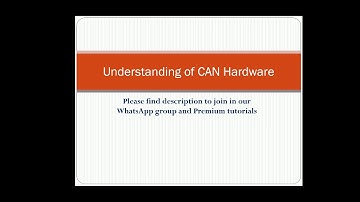 CAN Protocol | Part - 5 | Brief understand on CAN Hardware| Interview Questions | Embedded World |
