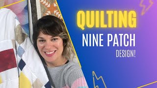 Quilting - Ideia para o bloco Nine Patch - colcha em patchwork