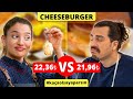 Yasemin'in 22,36₺'lik Cheeseburger'i vs Ferhat'ın 21,96₺'lik Cheeseburger'i #KaçaOlsaYaparsın