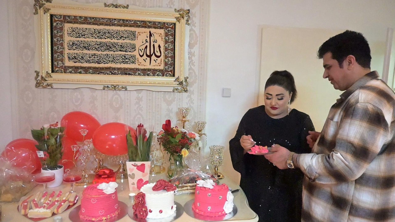 روز ولنتاین با دوستان و مهمانی | Valentine day | ❤️😍