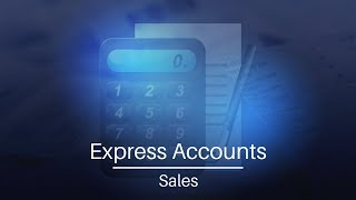 Express Accounts Accounting Software | Sales