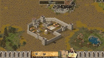 1. Belvoir Castle - Delaying Tactics, Historical Campaign | Stronghold Crusader (with mod)