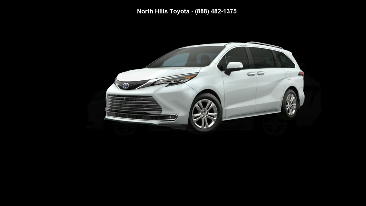 2022 Toyota Sienna Platinum North Hills Toyota Pittsb... YouTube