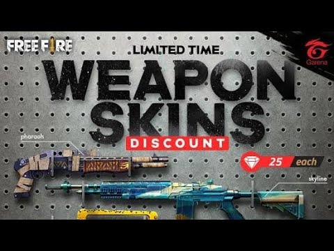 Free Fire weapon skin - YouTube