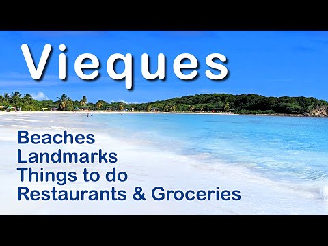 Video: Beaches of Vieques, Puerto Rico Travel Guide