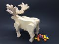 How to Make Reindeer that gives out Candy Dispenser How to Make Reindeer that gives out Candy Dispenser