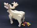 How to Make Reindeer that gives out Candy Dispenser