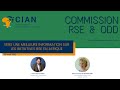 Commission rse  odd du 07042022  vers une meilleure information sur la rse en afrique