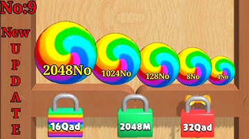 Blob Merge 3D | shape changing ( 2048Oc ) in blob merge 3d 2048 ball 3d Android, iOS New Update#9