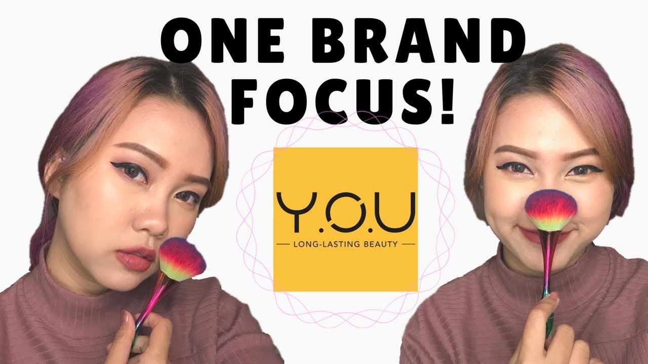 ONE BRAND FOCUS! Kesan Pertama - Y.O.U Cosmetics (one brand tutorial) bahasa