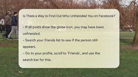 Is There a Way to Find Out Who Unfriended You on Facebook? - Everyday-Networking