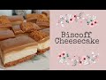 NO BAKE - 5 INGREDIENT -  BISCOFF CHEESECAKE