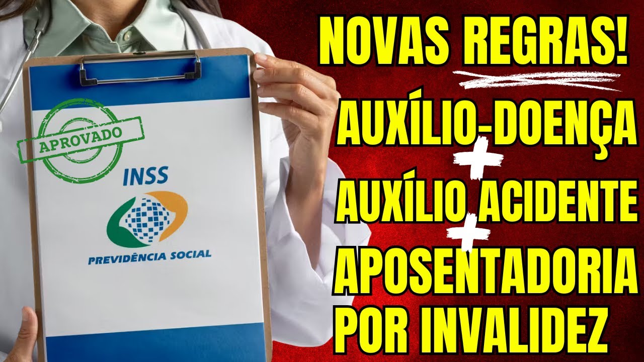 INSS: NOVA LEI JÁ ESTÁ VALENDO E VAI BENEFICIAR QUEM ESTÁ INCAPAZ PARA O TRABALHO!