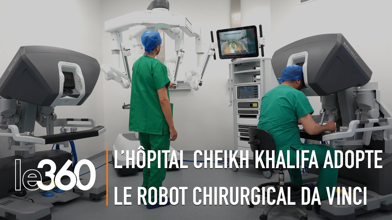 L’hôpital Cheikh Khalifa adopte le robot chirurgical Da Vinci de dernière génération.