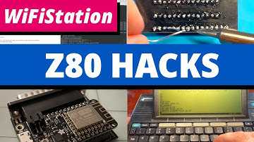 Adding WiFi to Z80 Portable Terminal from 1999 | Cidco MailStation DET1A | WiFiStation | Z80 HACKS