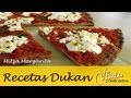 Pizza Dukan de carne: Mizza Margarita (Crucero) / Dukan Diet Pizza: Meatza Margherita