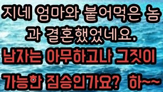 |충격사연| 엄마와 붙어먹은 아들놈이 사기결혼했네요. 가차없이 이혼했어요. 미즈넷 사연 네이트판 라디오사연 핵사이다사연 |충격사연| 엄마와 붙어먹은 아들놈이 사기결혼했네요. 가차없이 이혼했어요. 미즈넷 사연 네이트판 라디오사연 핵사이다사연
