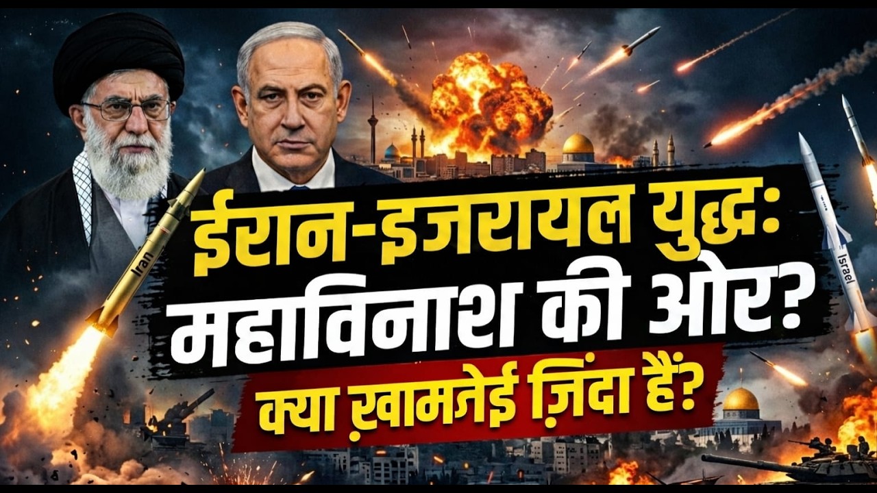 ईरान और इज़रायल के बीच बढ़ता तनाव अब खुले युद्ध का रूप लेता जा रहा है।
