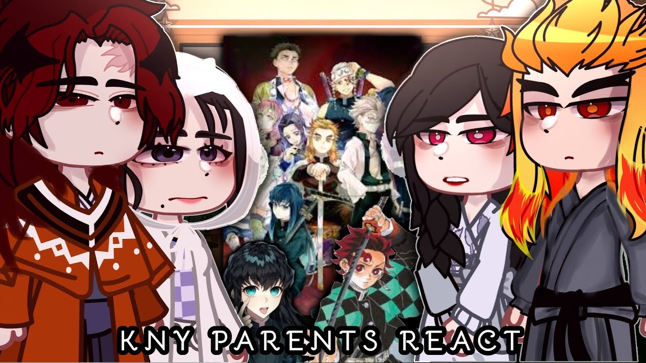 🥀📍//Demon slayer parents react to their kids + future (vision 2