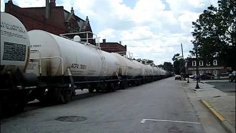 NS street running in Augusta GA