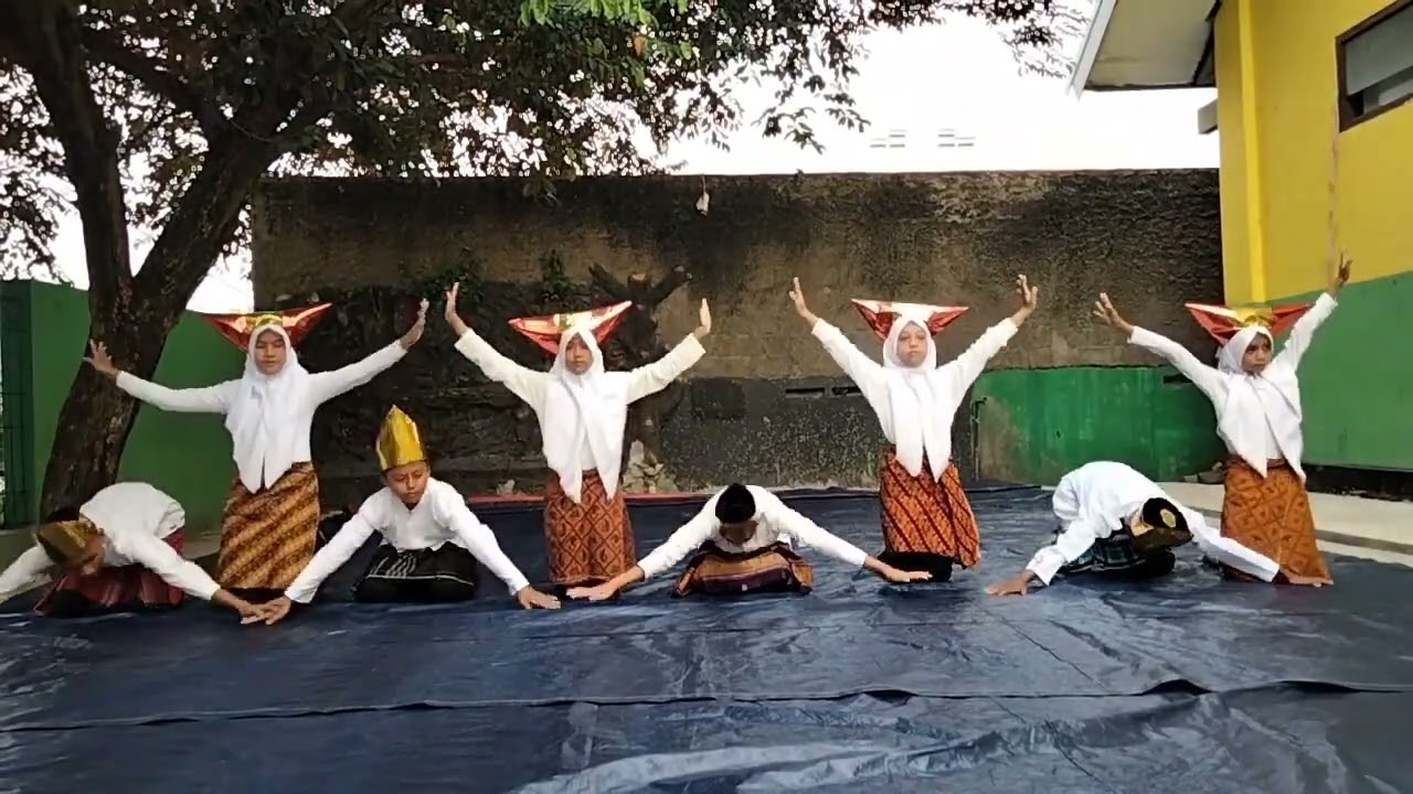 tari indang SDN BOJONG MENTENG III Kota Bekasi