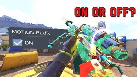 Using MOTION BLUR Setting In CODM For The First Time (Is It Worth Using?)