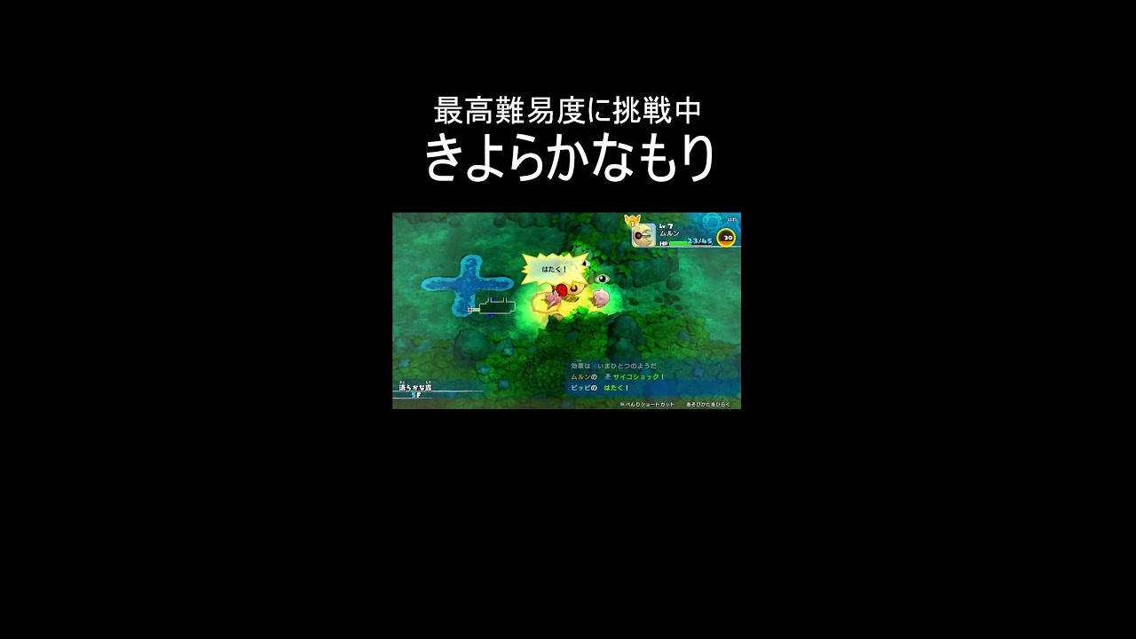 最高難易度に挑む！！【ポケモン不思議なダンジョン】