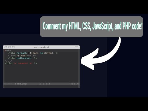 How do I comment HTML, CSS, JavaScript, and PHP code?