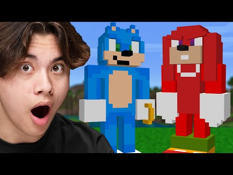 I Remade Every Mob into Sonic 2 Characters in Minecraft
