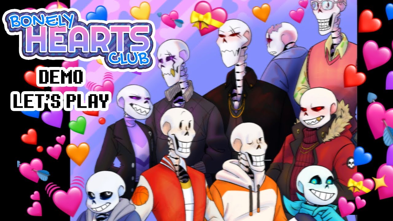 Undertale AU Dating Sim [BonelyHeartsClub] Demo Annoucement