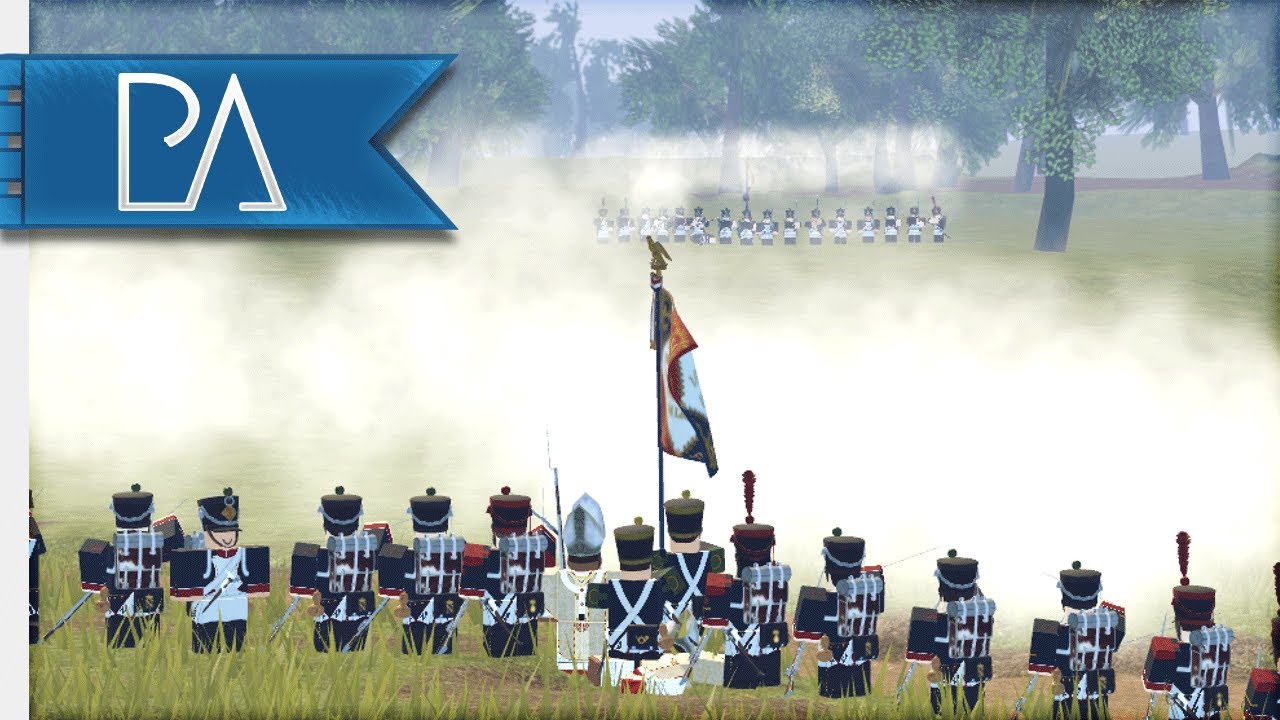 The Largest Battle I Have Ever Seen 560 Player Napoleon Battle Waterloo Roblox Youtube - roblox line battle gaems