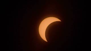 Eclipse sequence using static shots i captured of the eclipse