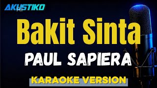 Bakit Sinta By Paul Sapiera  Karaoke Version  Quality 