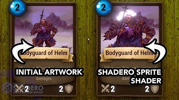 Shadero Sprite & CCG KIT : part 4 - Bodyguard of Helm Card