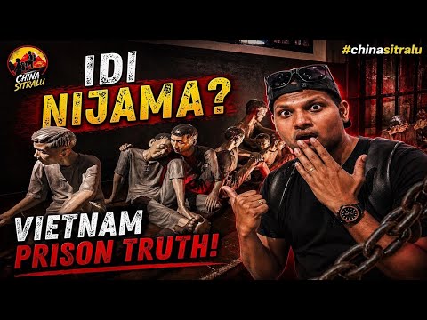 Hanoi Prison Museum 😢 – చాలా Emotional Experience 🇻🇳 | Hoa Lo Prison | Chinasitralu #vietnam #food