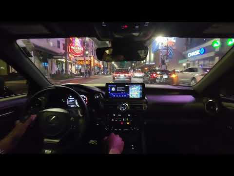 2023 Lexus IS 350 F Sport Night POV Drive!
