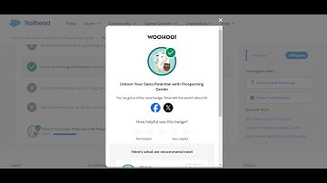 Unlock Your Sales Potential with Prospecting Center | Salesforce Trailhead | Quiz Solution