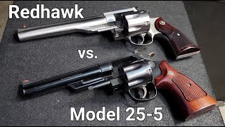 45 Colt Showdown: Ruger Redhawk vs S&W Model 25-5