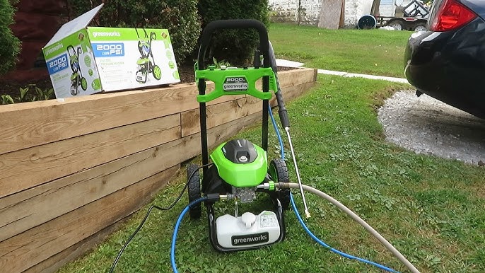 Greenworks 1600psi Power Washer Review 