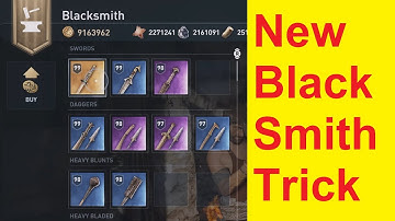 Assassins Creed Odyssey - New Blacksmith Trick - Triple inventory - Reset - Still working 2022!