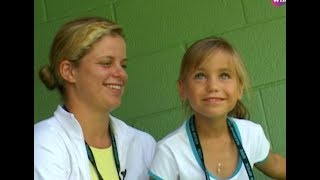 2005 Flashback: Clijsters gives 6-year-old Sofia Kenin a Tour of Miami