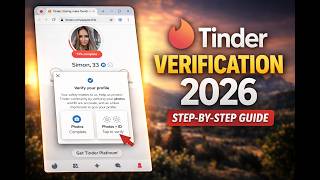 Tinder Verification Guide 2026 🔥 How to Verify Your Profile Step-by-Step