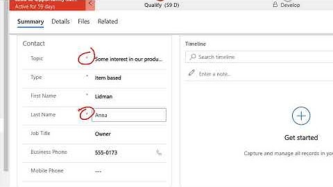 Creating New Leads in Dynamics 365 Sales