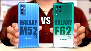 Samsung Galaxy M52 5G vs Samsung Galaxy F62 | قیمت | #لاغرترین بدترین هیولا