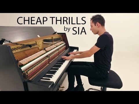 sia---cheap-thrills-|-piano-cover---peter-bence