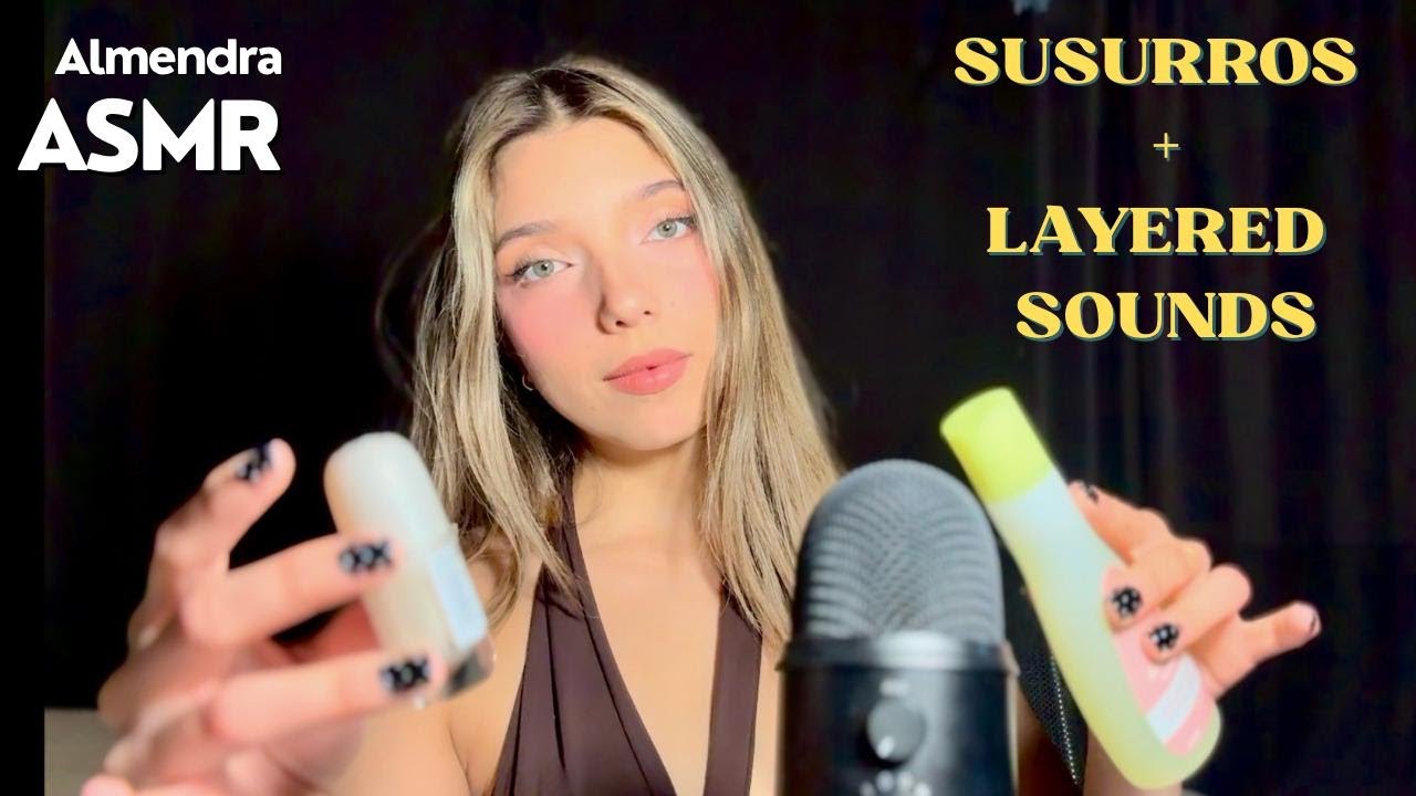 TE SUSURRO MIENTRAS HAGO MIS UÑAS + LAYERED SOUNDS | Día de SPA
