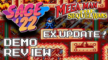 Mega Man: The Sequel Wars DEMO EX Update Review | Ft. Dust Man EX Mode Stage + Metall Party